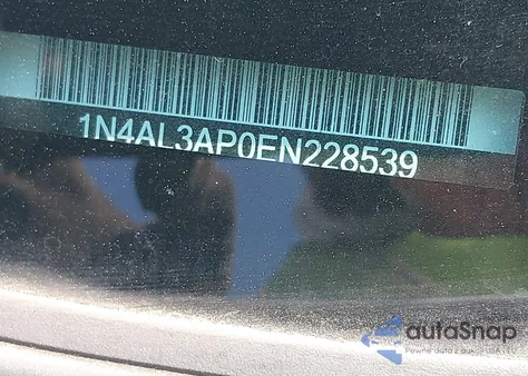 2014 Nissan Altima 2.5 Sl z USA, uszkodzony, nr VIN 1N4AL3AP0EN228539